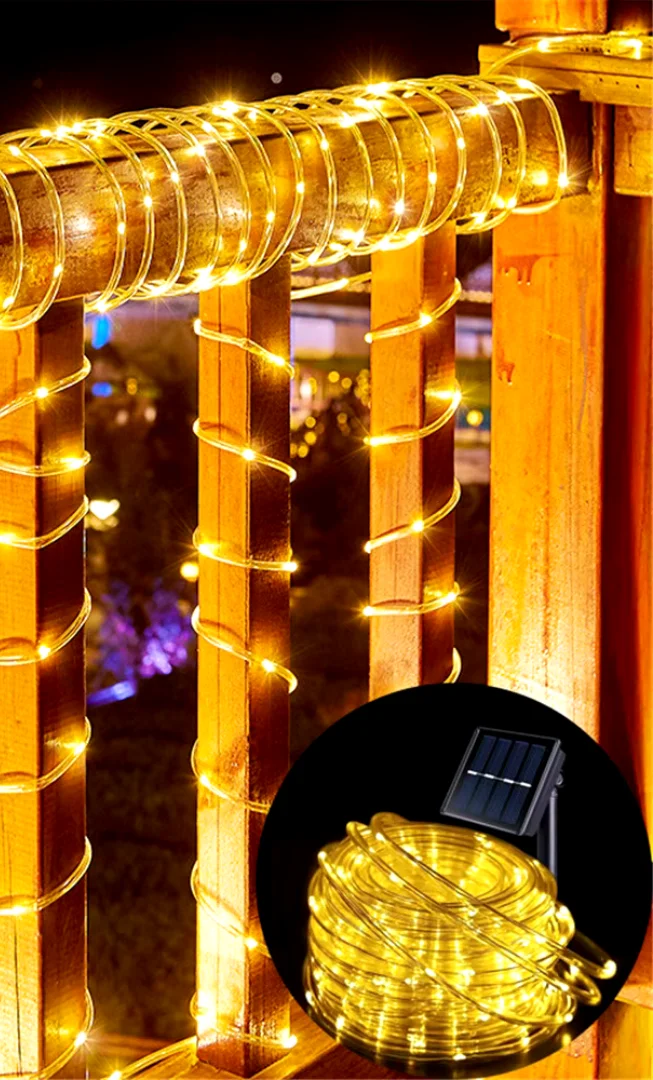 LUCES NAVIDEÑAS CON PANEL SOLAR (2)